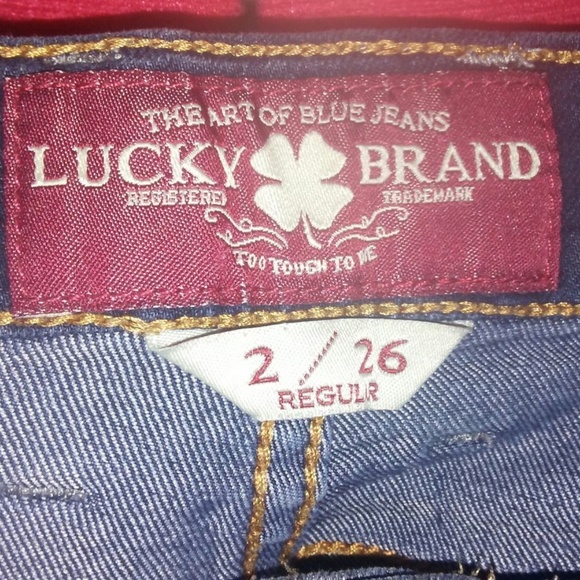 Lucky Brand Sweet N Straight Jean size 2/26 - Picture 5 of 8